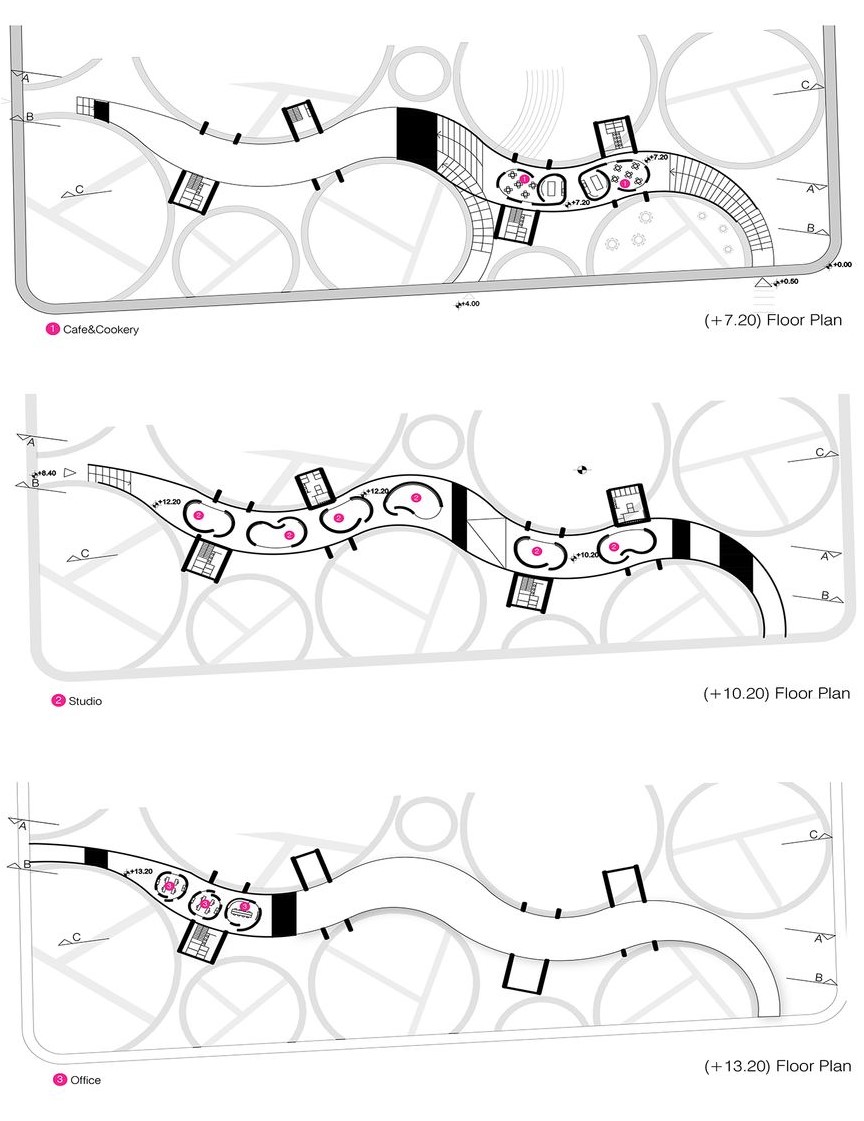 La Ola's innovative floor plans: blending functionality with creative design.