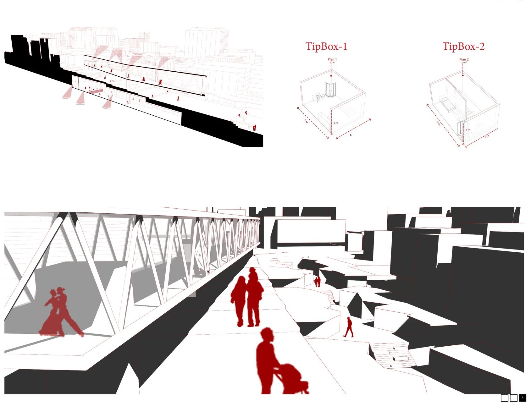 Modern lines meet cultural dance in urban Buenos Aires