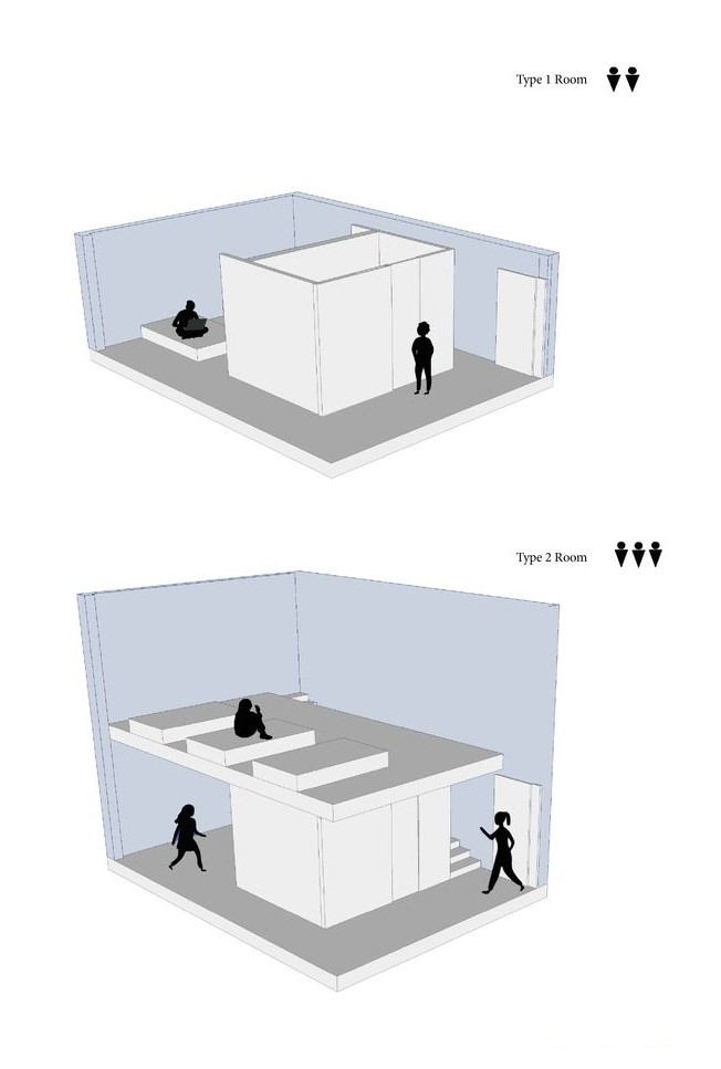 POINT: Flexible accommodations designed for student living.