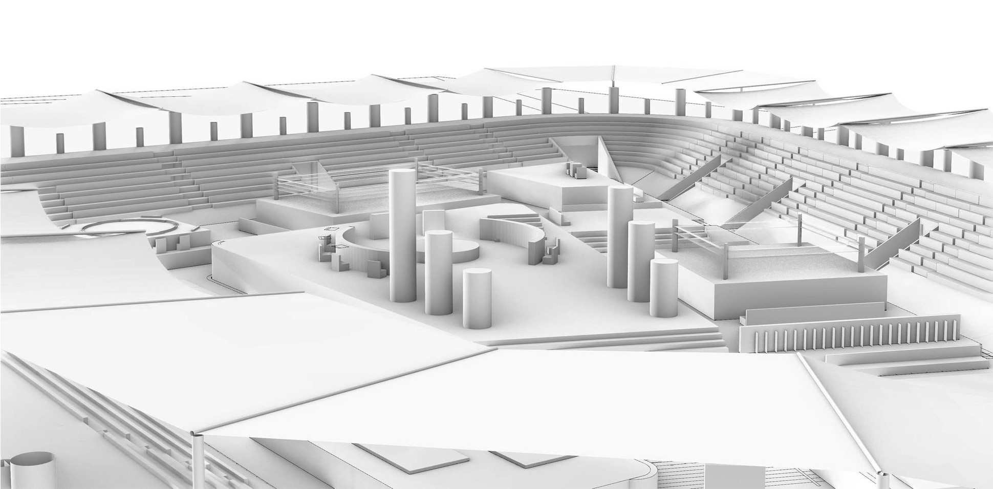 Hyde Park Colosseum: Multi-purpose arena for modern competitions.