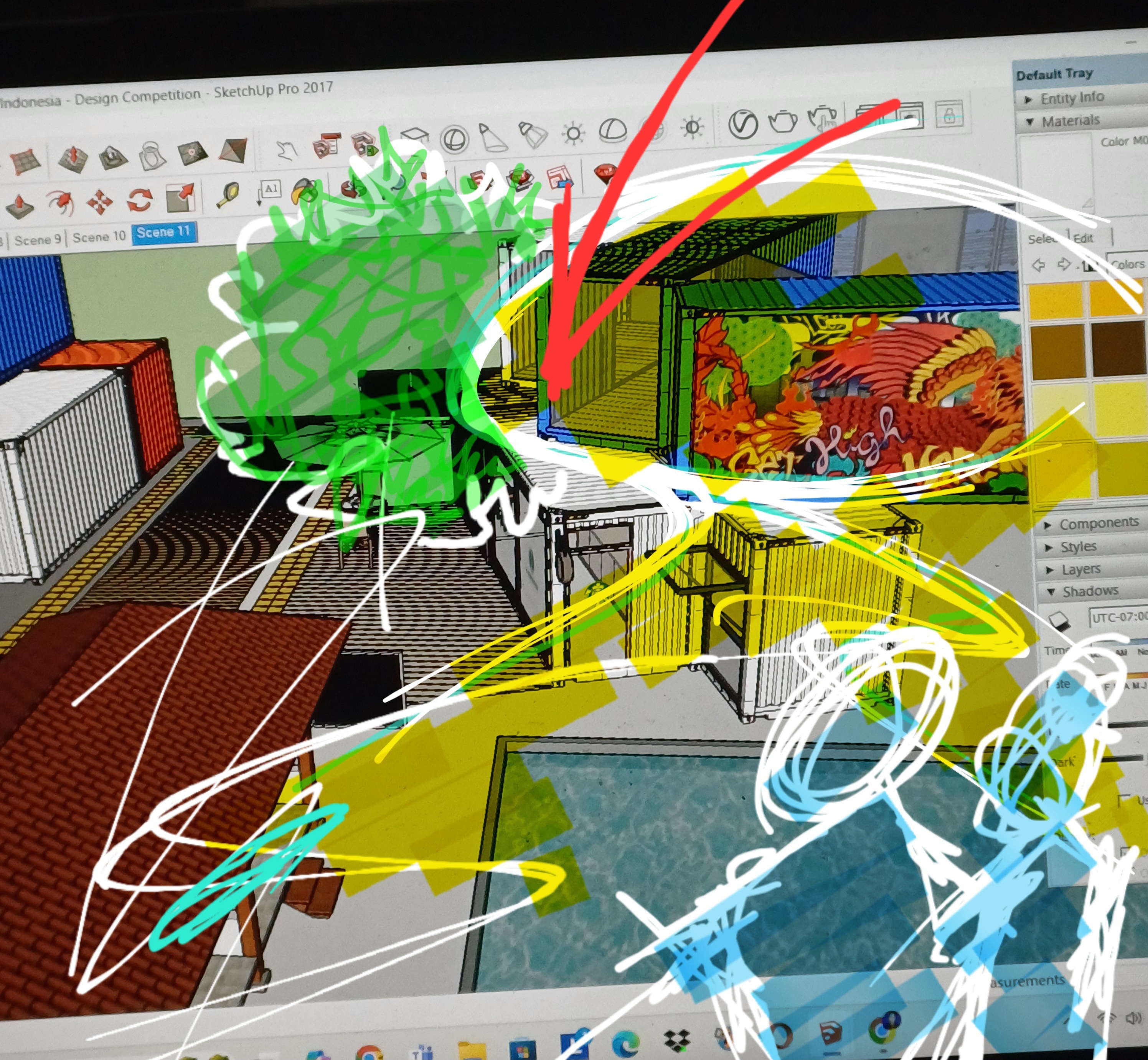 Building Massing Integrating process