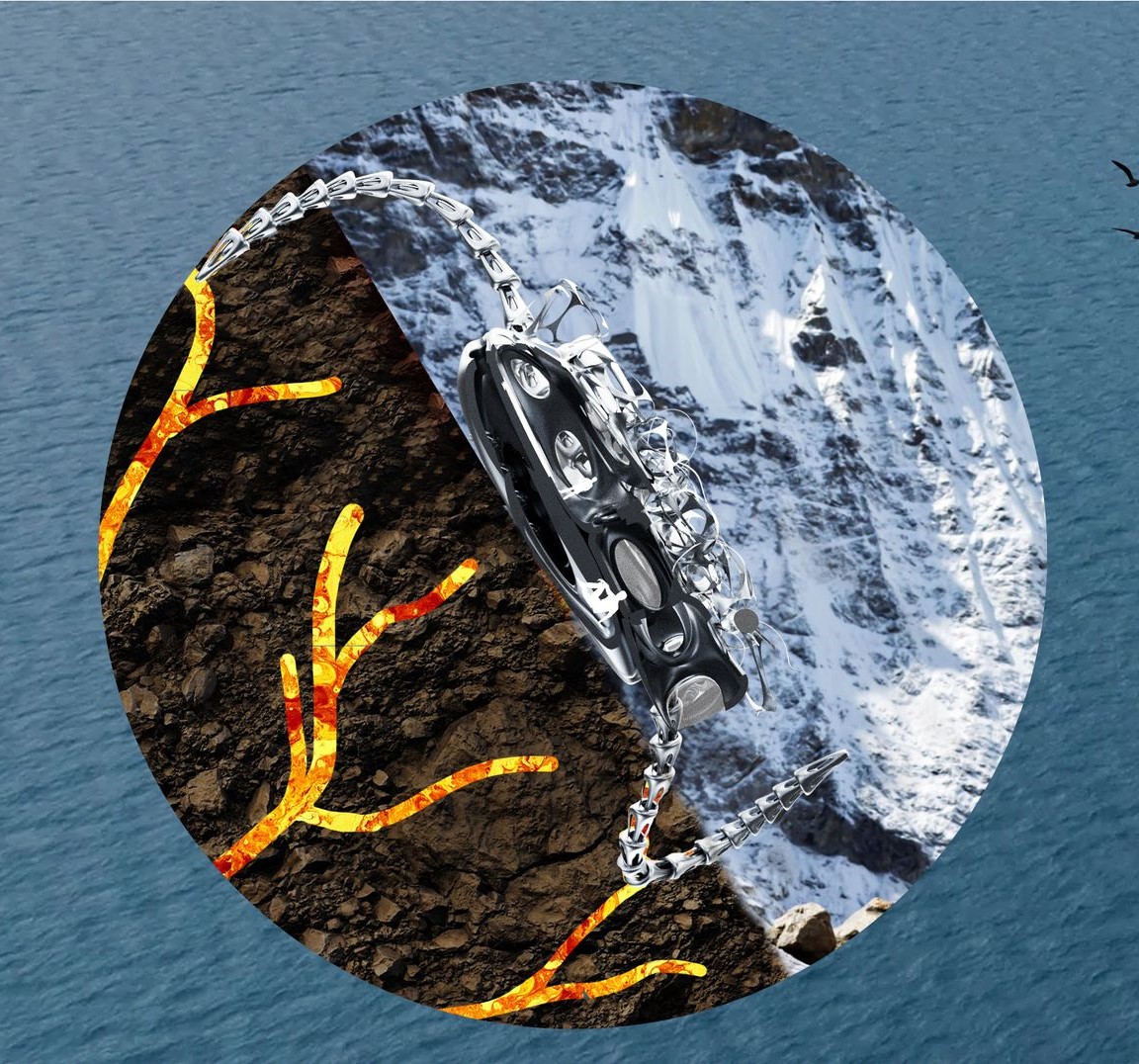 Versatilis exploring volcanic activity beneath Deception Island.