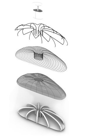 Tale of an Ocean: Dome construction.