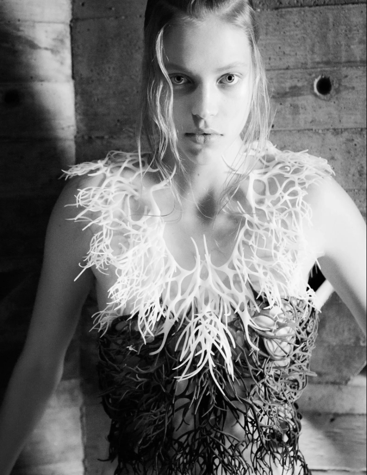 3D-printed Kelp Jacket by Julia Koerner