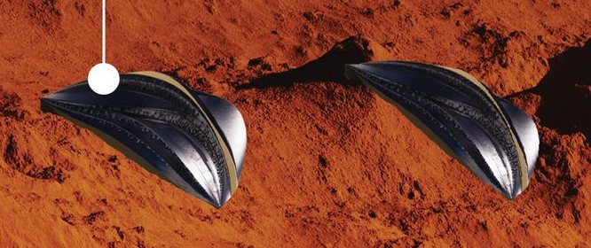 Martian pods: Sheltering life on a new world.