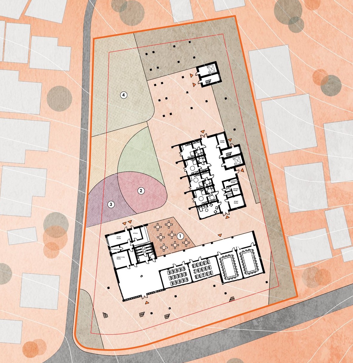 A homelike layout fosters belonging.