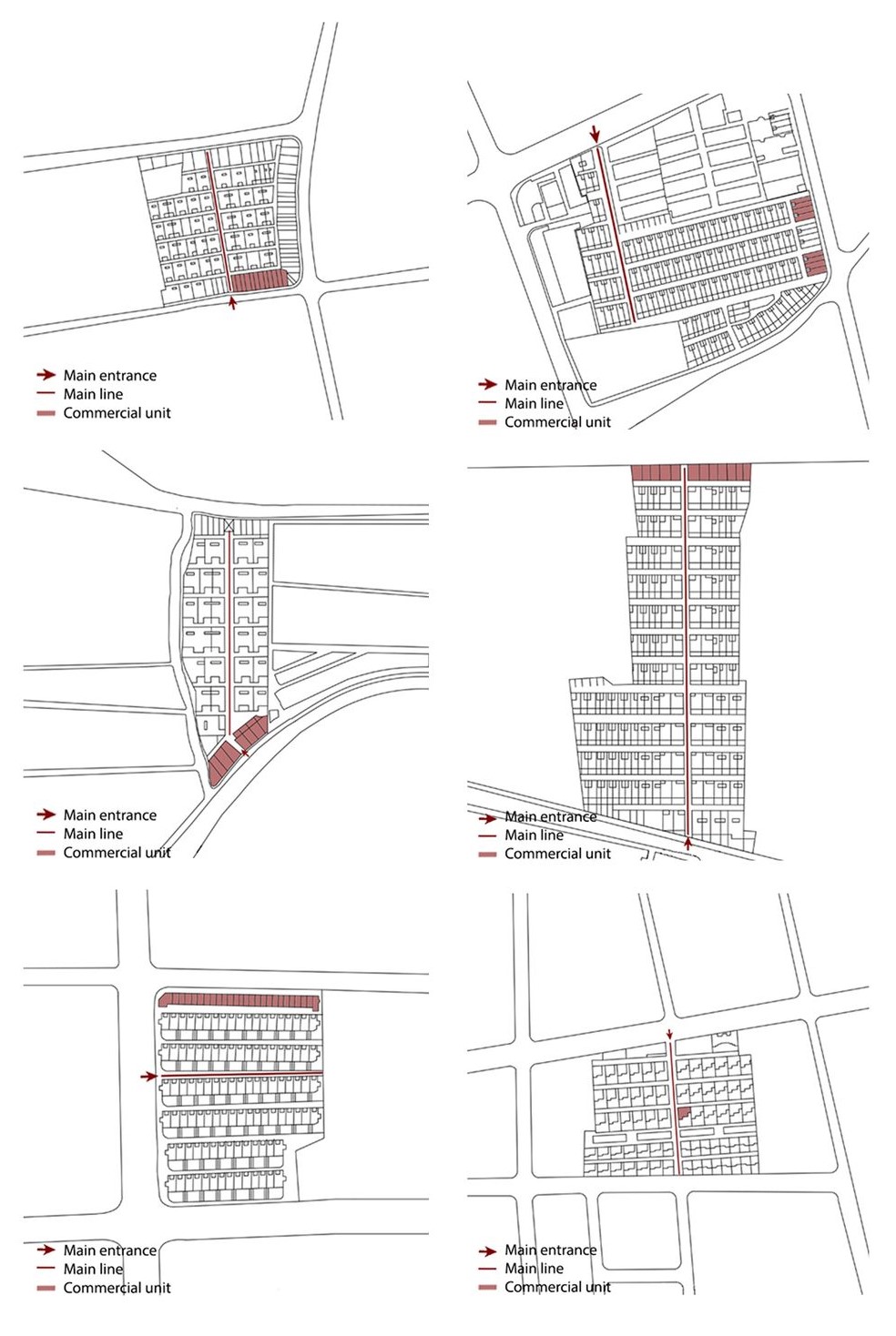 Main Entrance, Main Line, Commercial Unit