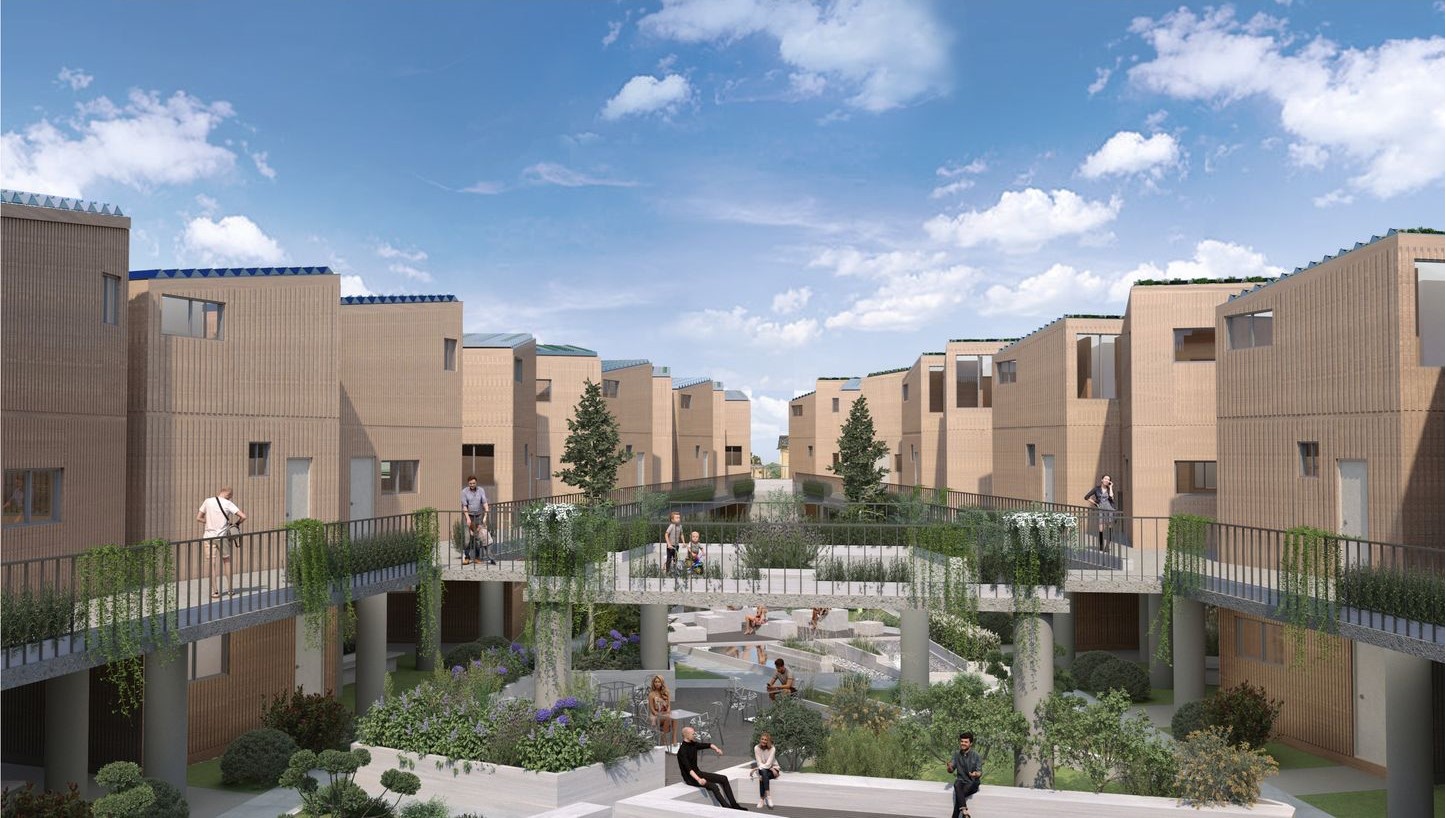 San Victorino reimagined: Green spaces fostering community connections.