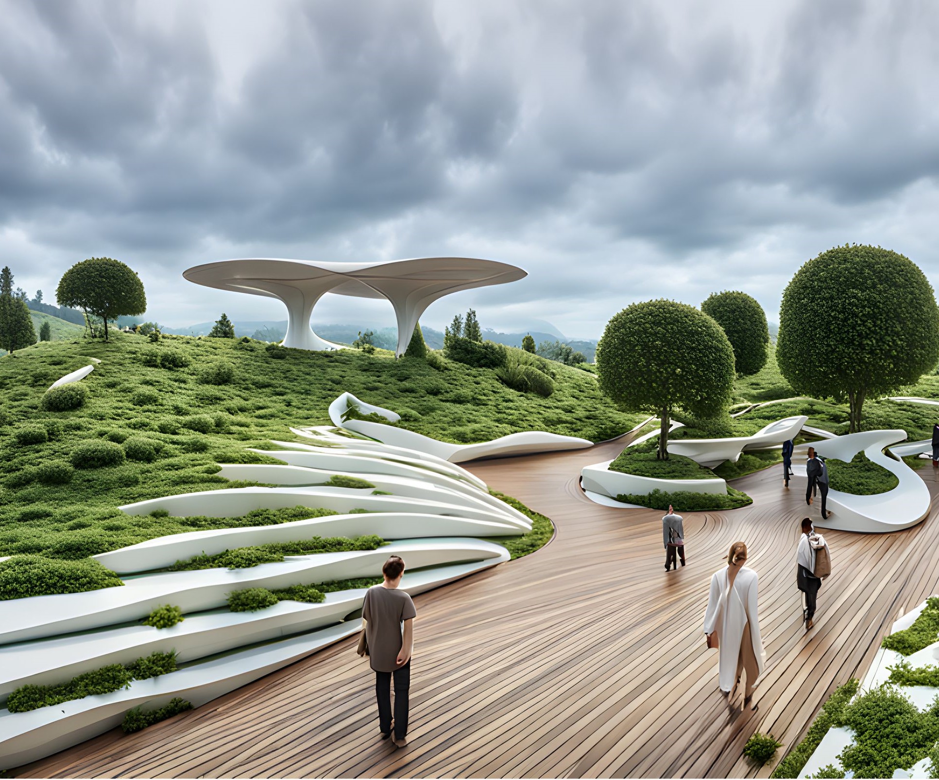 Blending Modern Design with Nature's Serenity.