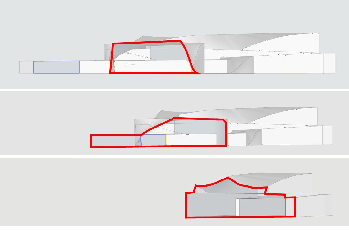 Section Study : Geometric cross-sectional study resulting from various combinations of mass