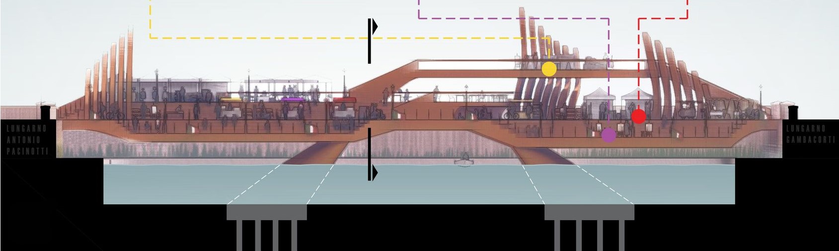 Pathway for pedestrians 