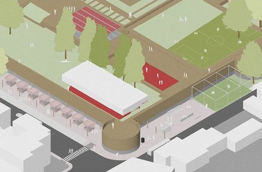 Adaptable space for events within Shaniwar Wada