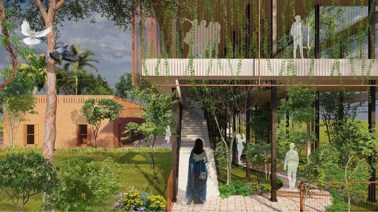 SHIKOR: Sustainable design blending nature and modern architecture.