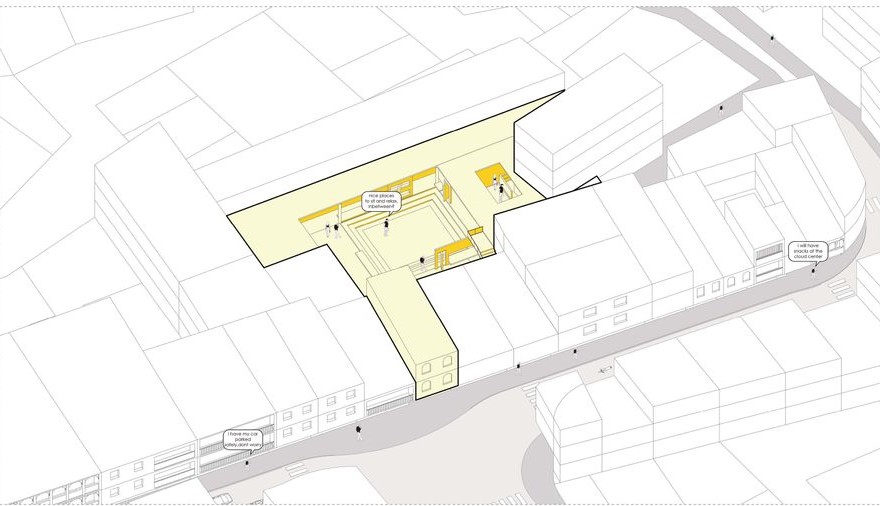 Women's Center: Cloud kitchen & community space.