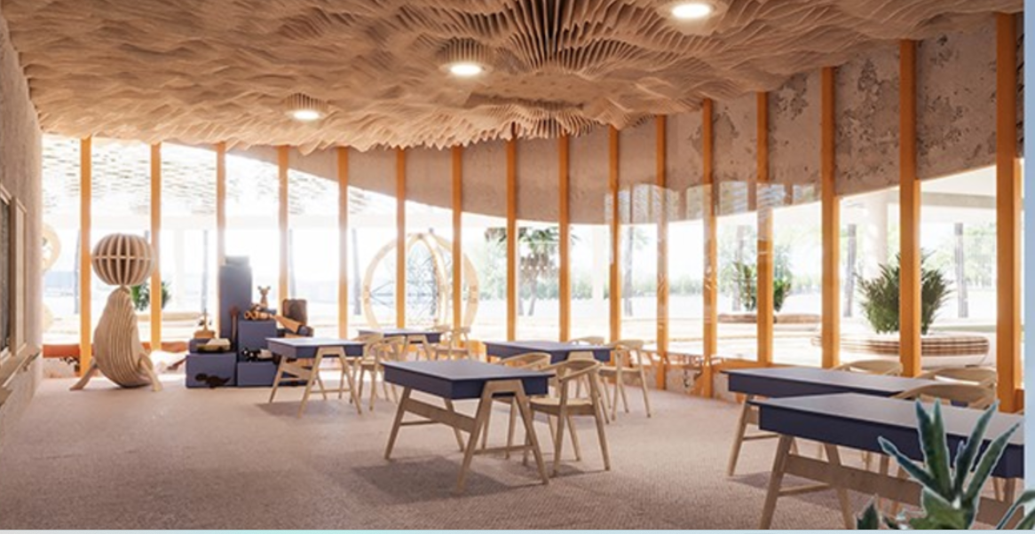Bright, adaptable learning spaces designed to inspire creativity and focus.