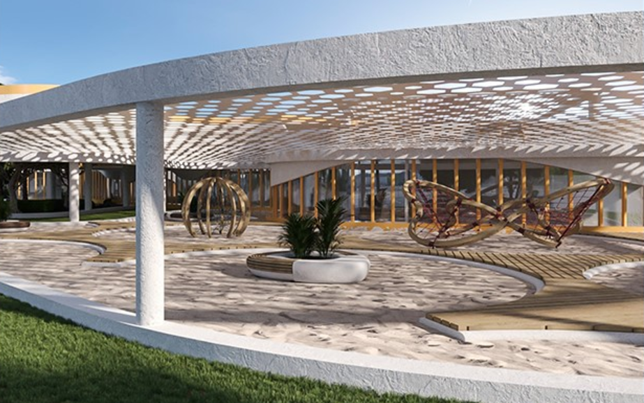 Open, airy designs encourage creative exploration and physical activity.