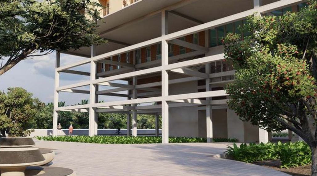 Open spaces designed for interaction, promoting community and connectivity with nature.