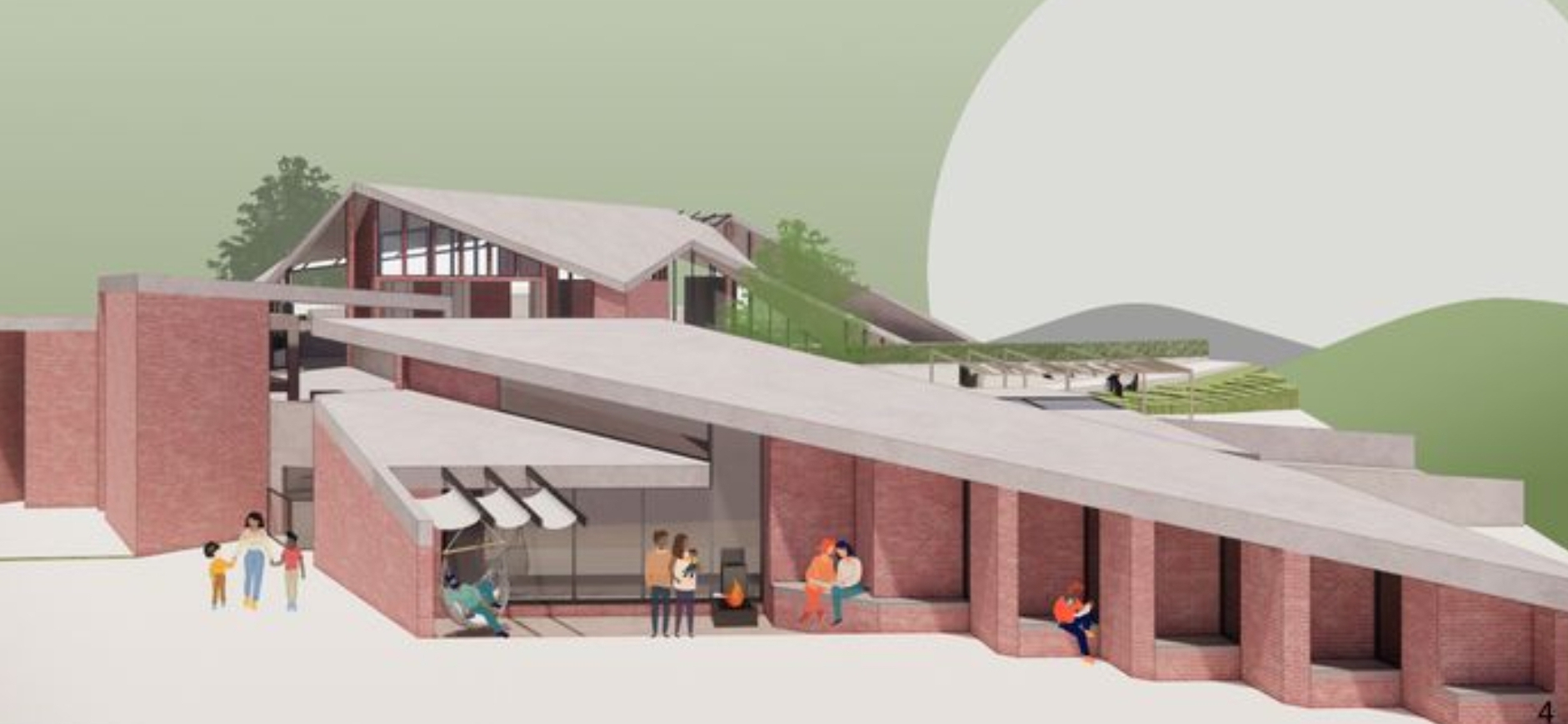 Innovative spaces for various age groups, promoting inclusivity.