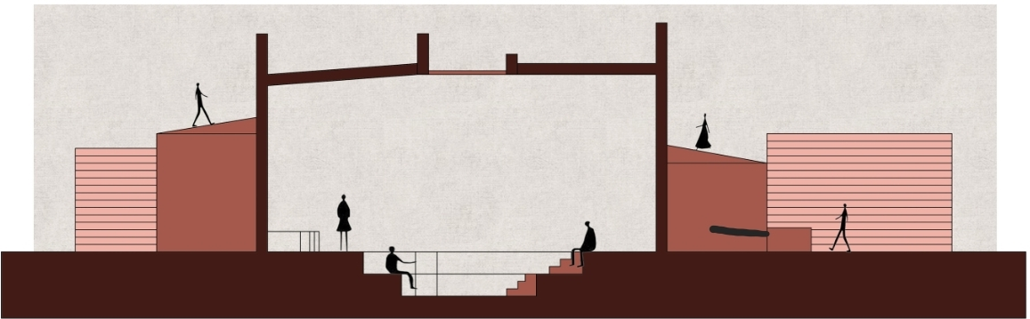 A welcoming space for performances and communal activities.