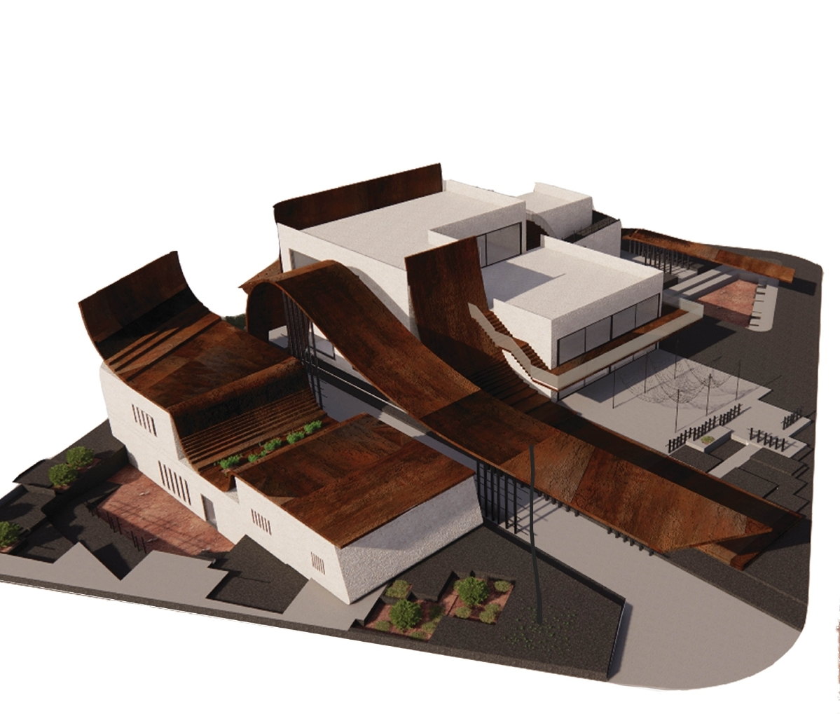 A comprehensive view of the project's structural composition.