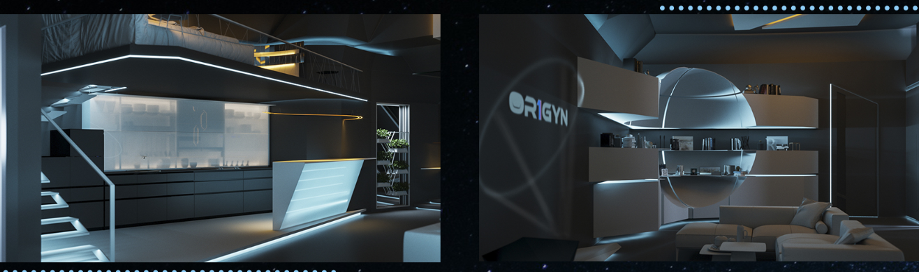 Panoramic views of the stars, equipped with telescopes for celestial exploration and research.