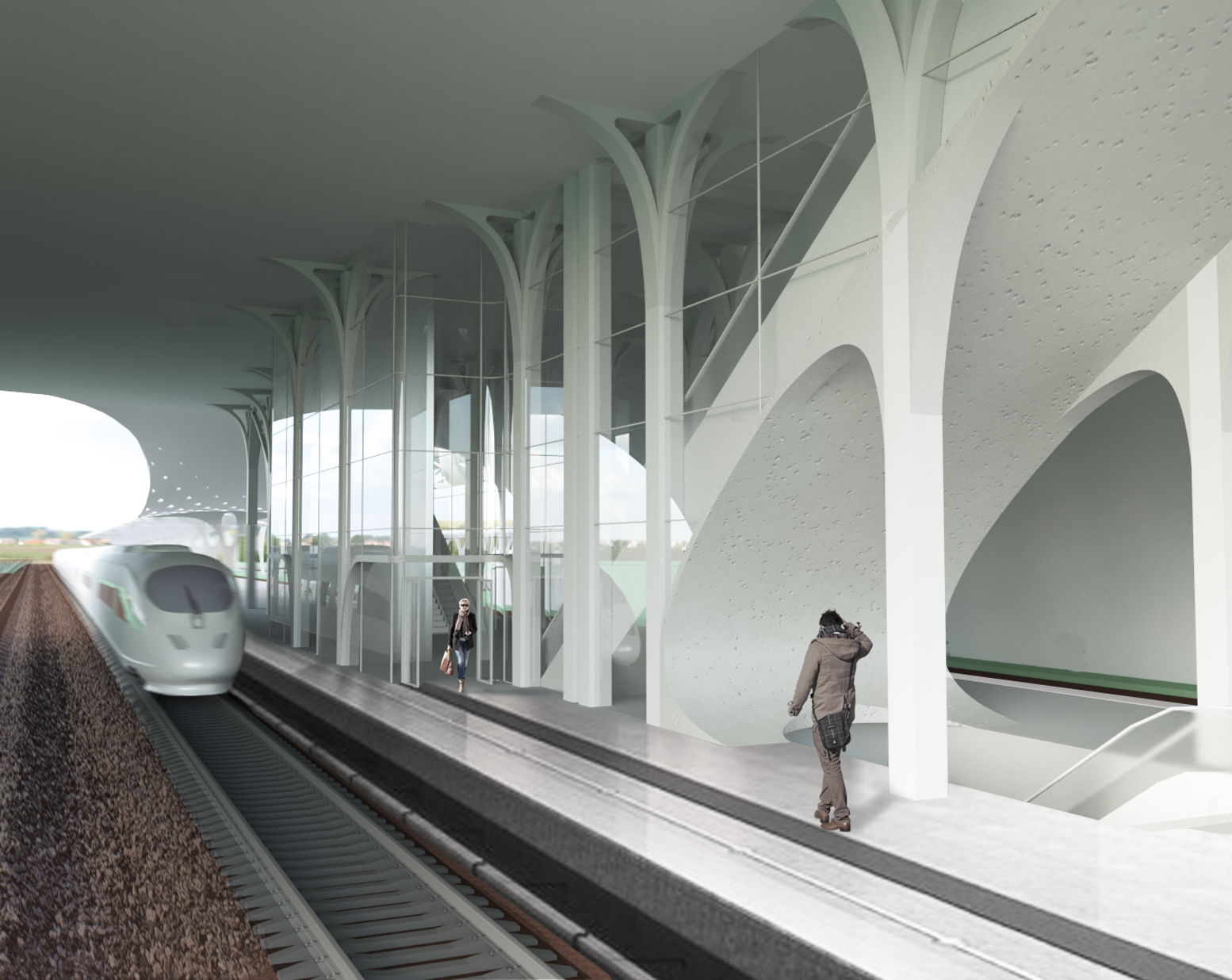 High-speed connectivity meets futuristic design for a superior travel experience.