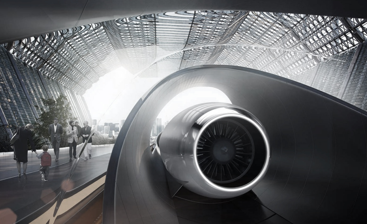 Passenger-centric design: Spacious and futuristic terminals for seamless travel.
