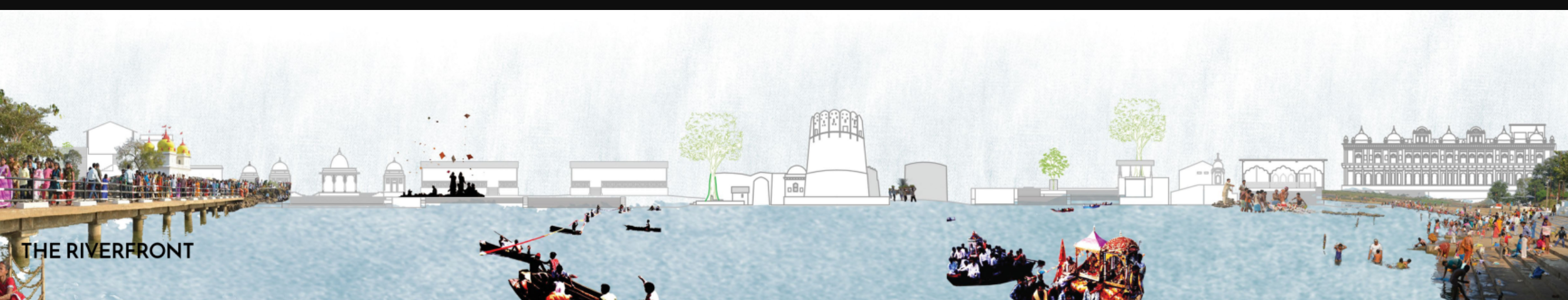 A bustling hub of cultural festivities, religious ceremonies, and daily life along Mandla's sacred Narmada River.