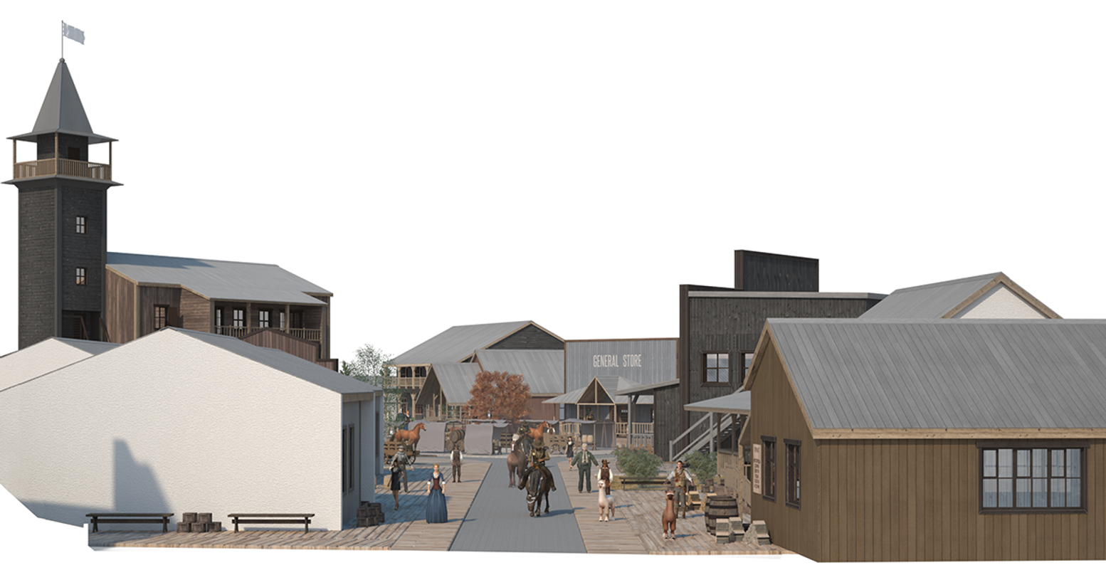 Wander through the lively streets of Koney Island.