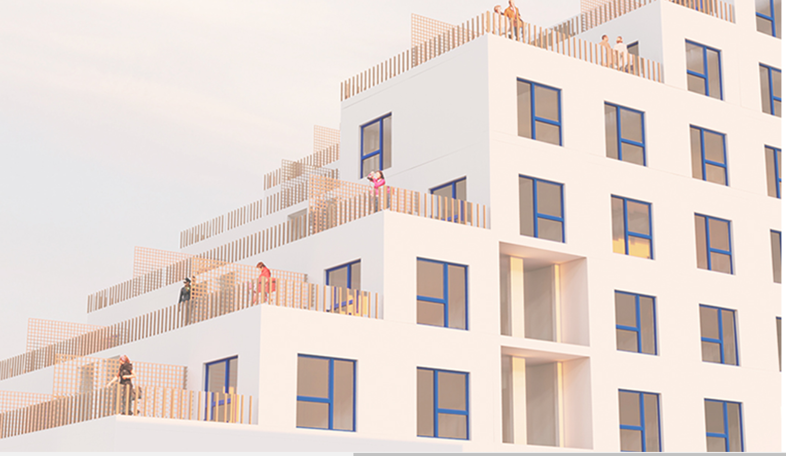 Green, open spaces offering stunning views and relaxation areas for residents.