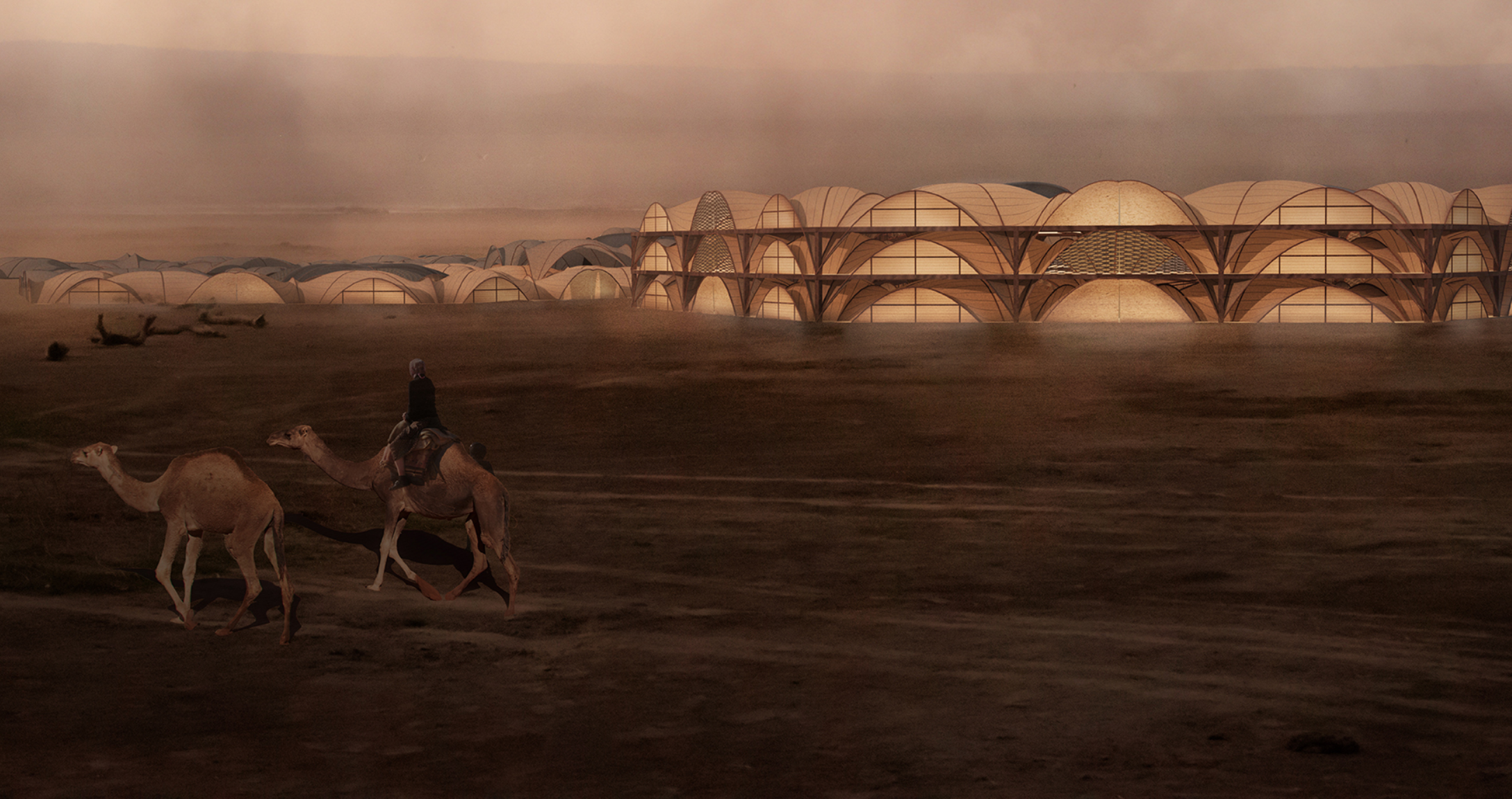  The Nomadic Nest of Sahara adapts seamlessly to the challenging landscape, fostering resilience and community.