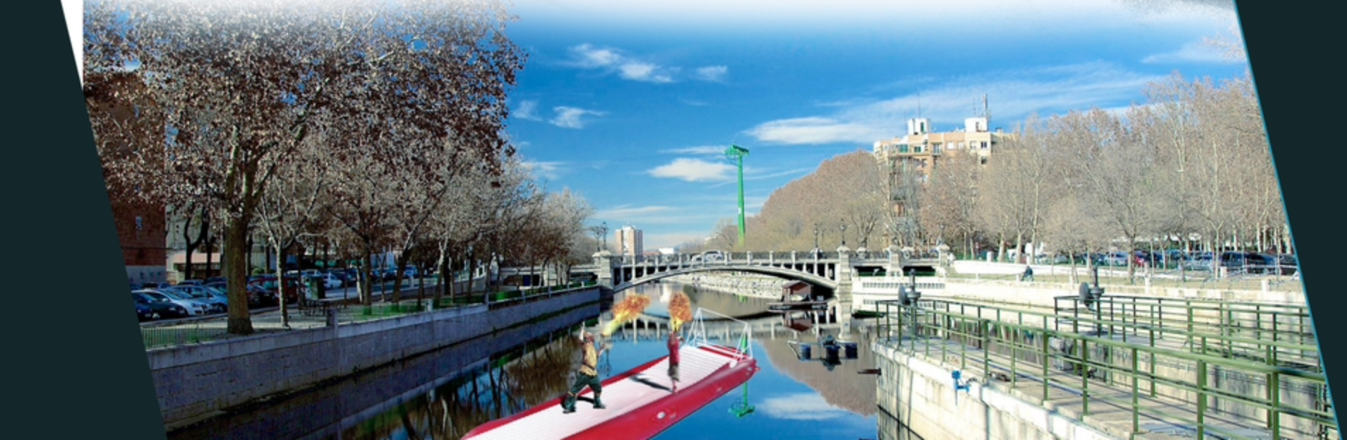 Azure Wave on water, creating unique spaces for dynamic performances.
