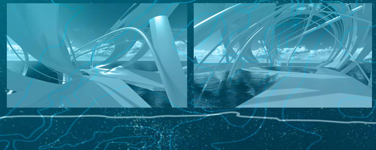 Interior view of underwater sanctuaries integrating culture and conservation."