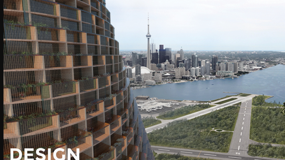 An architectural masterpiece blending sustainable design with panoramic urban views, redefining the skyline of Toronto.