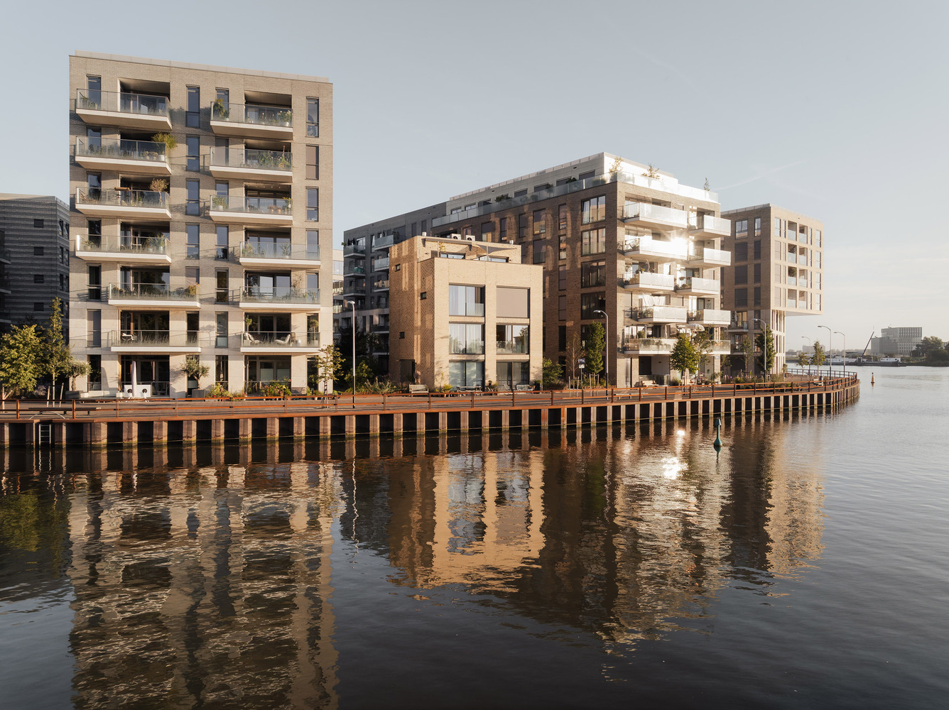 Cruquius Island Housing by KCAP, Amsterdam