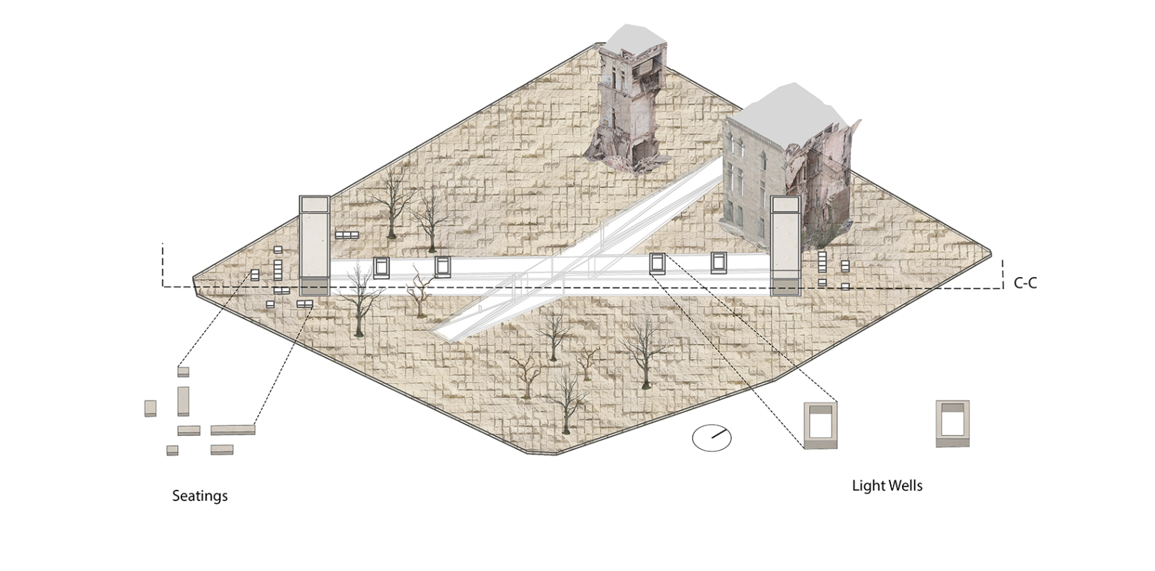 Architectural Crossroads: Memory and Renewal.