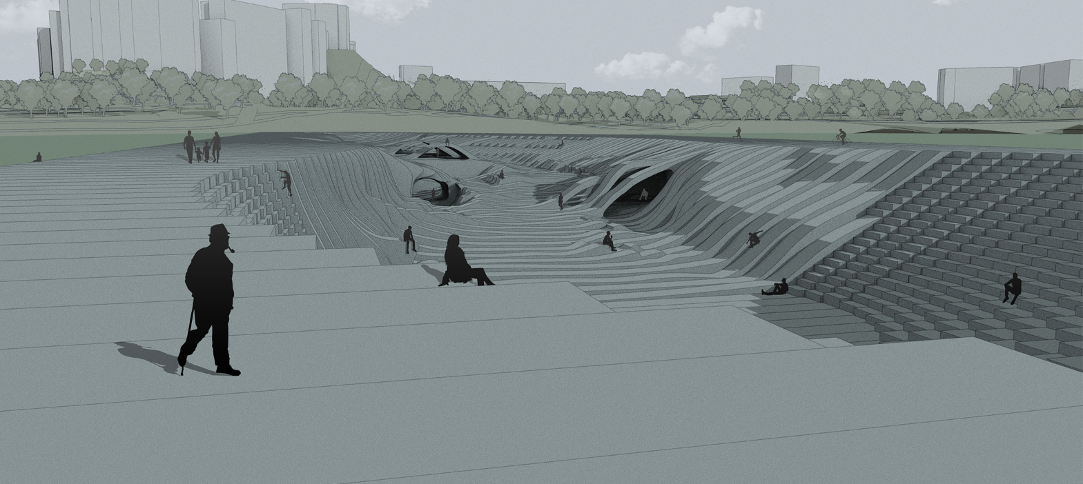 The Void: A Fluid Architecture Concept | Conceptual