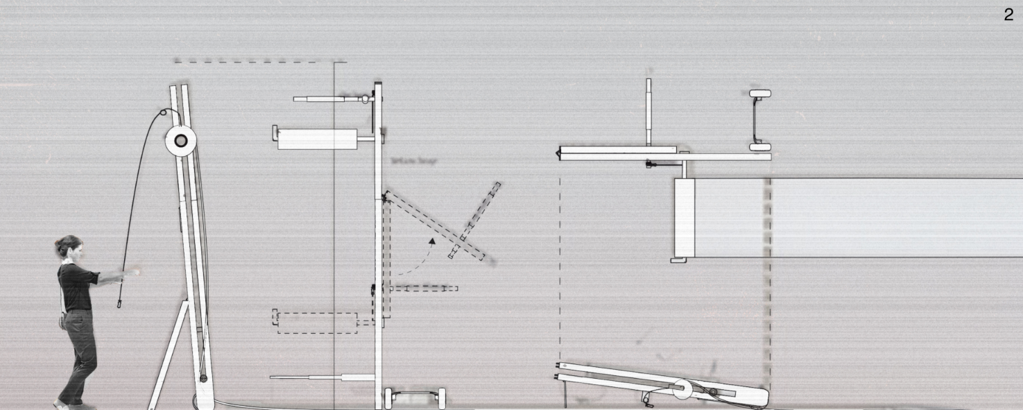 Technical illustration showcasing the structural versatility of the Blank Canvas apparatus.