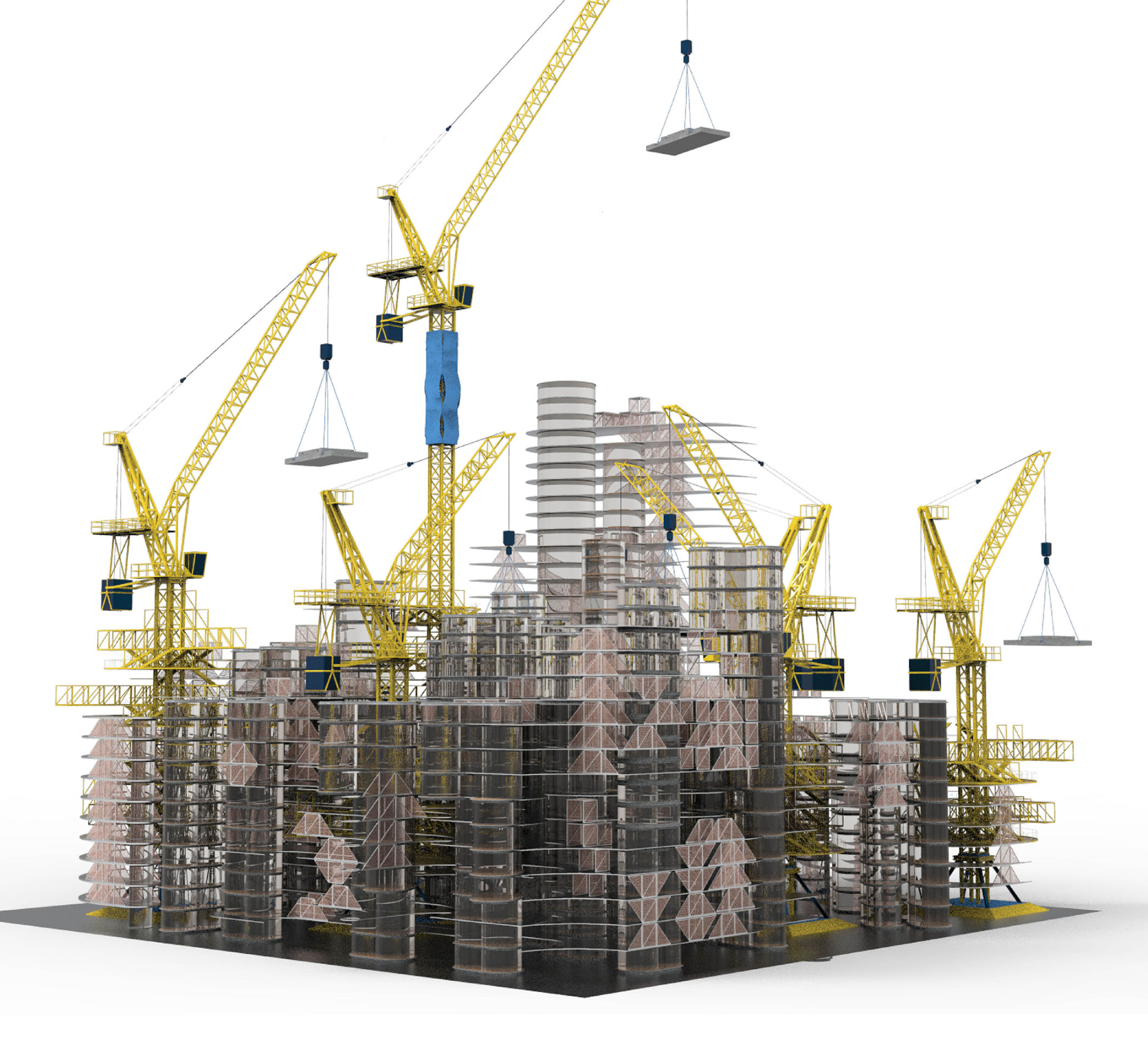 Exterior view showcasing the impact of modular construction.