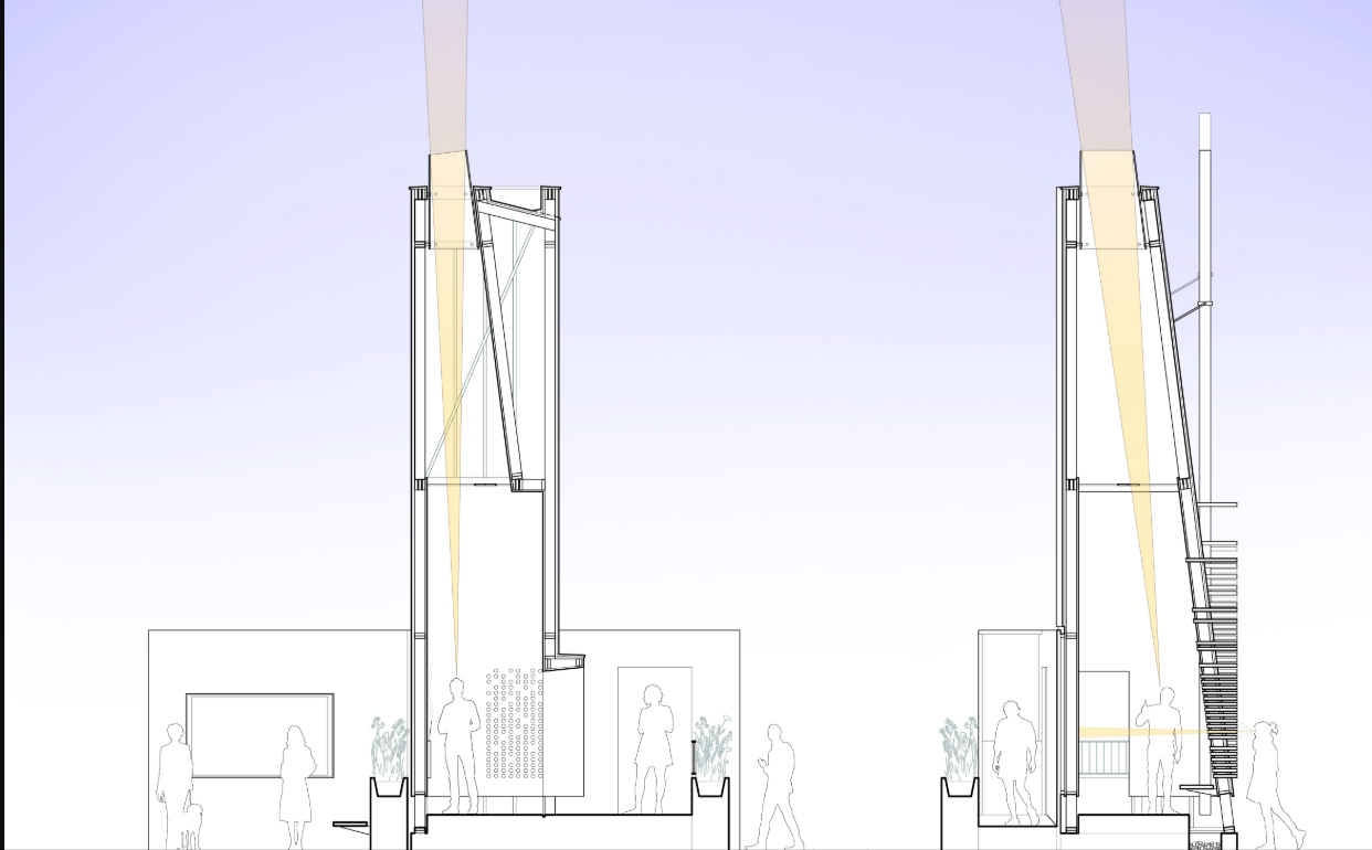 Structural Elegance – Architectural plans showcasing the spatial layout and interactive components