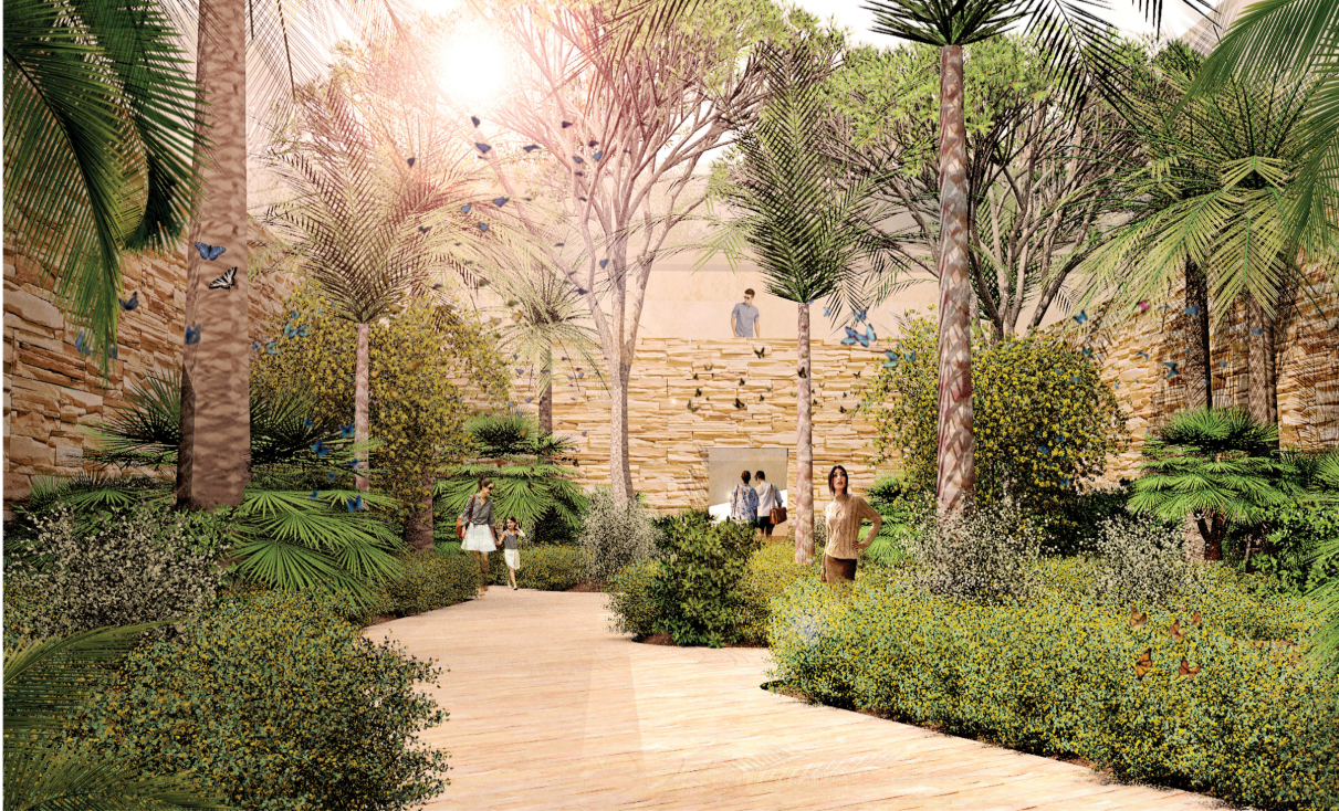 Butterfly Garden – A lush, immersive sanctuary celebrating biodiversity.