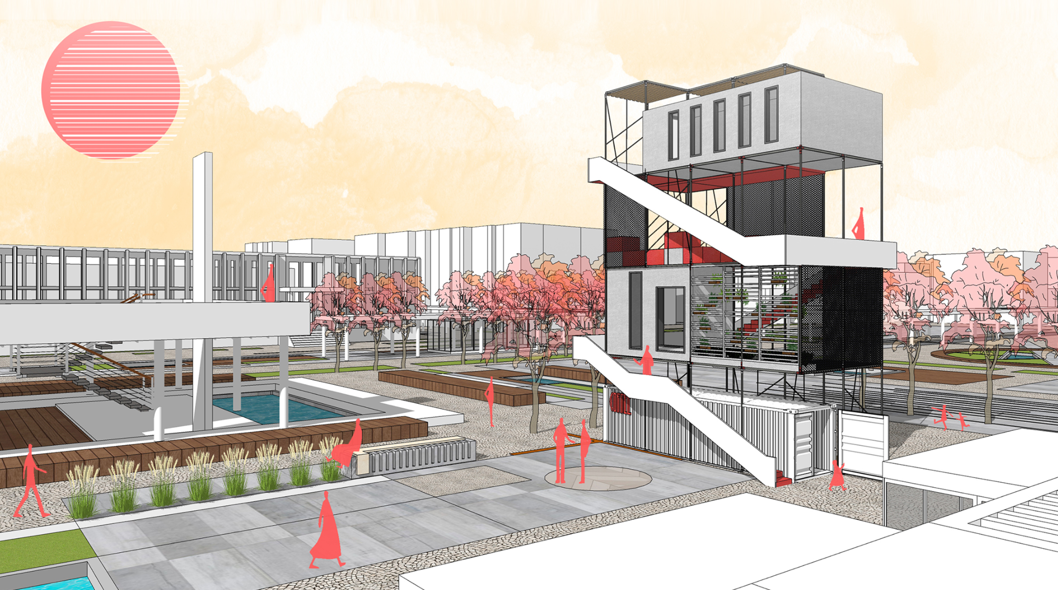 Community Integration – A modular, adaptable structure enhancing public spaces