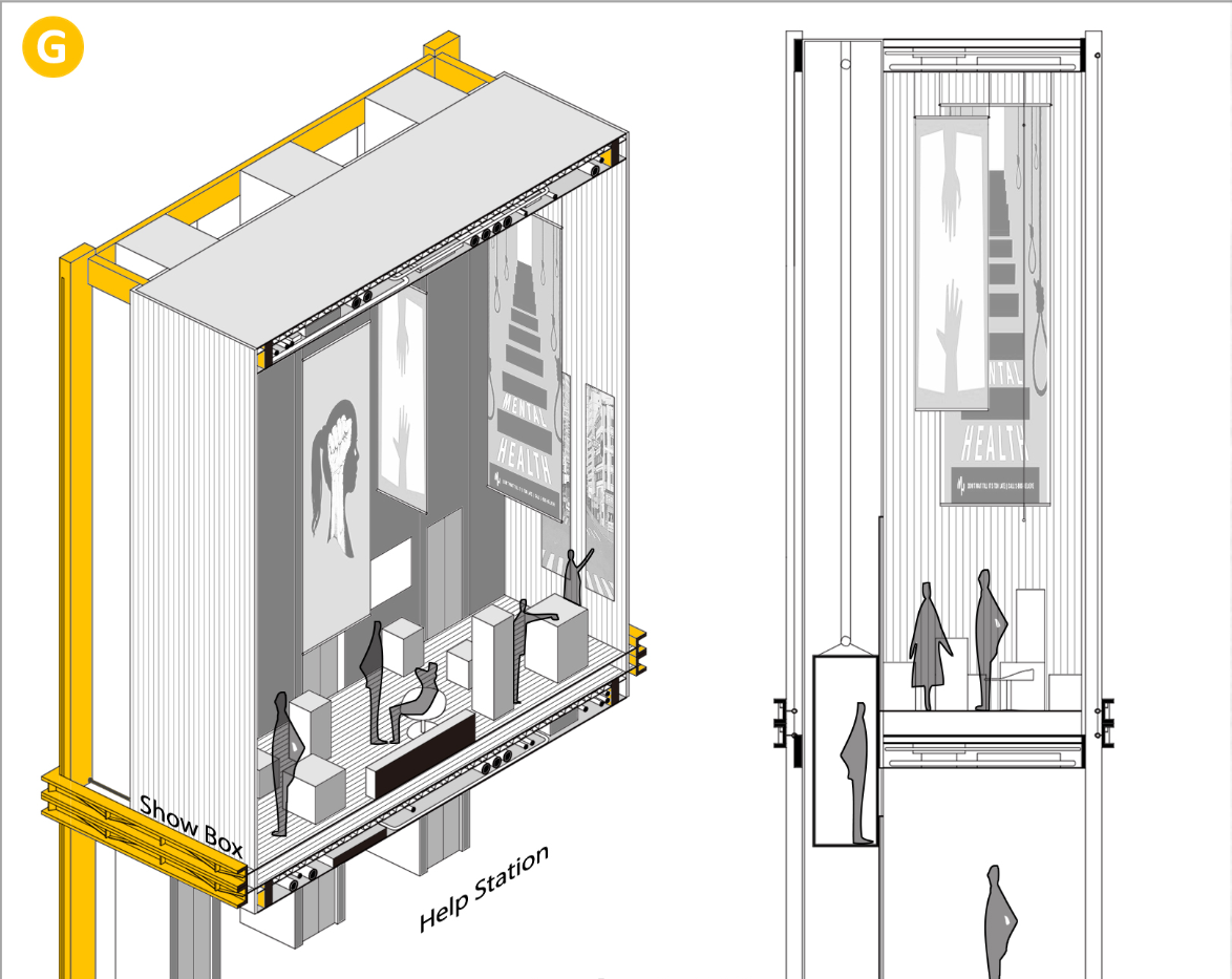Interactive Art Hub – Show Box concept supporting grassroots artists.