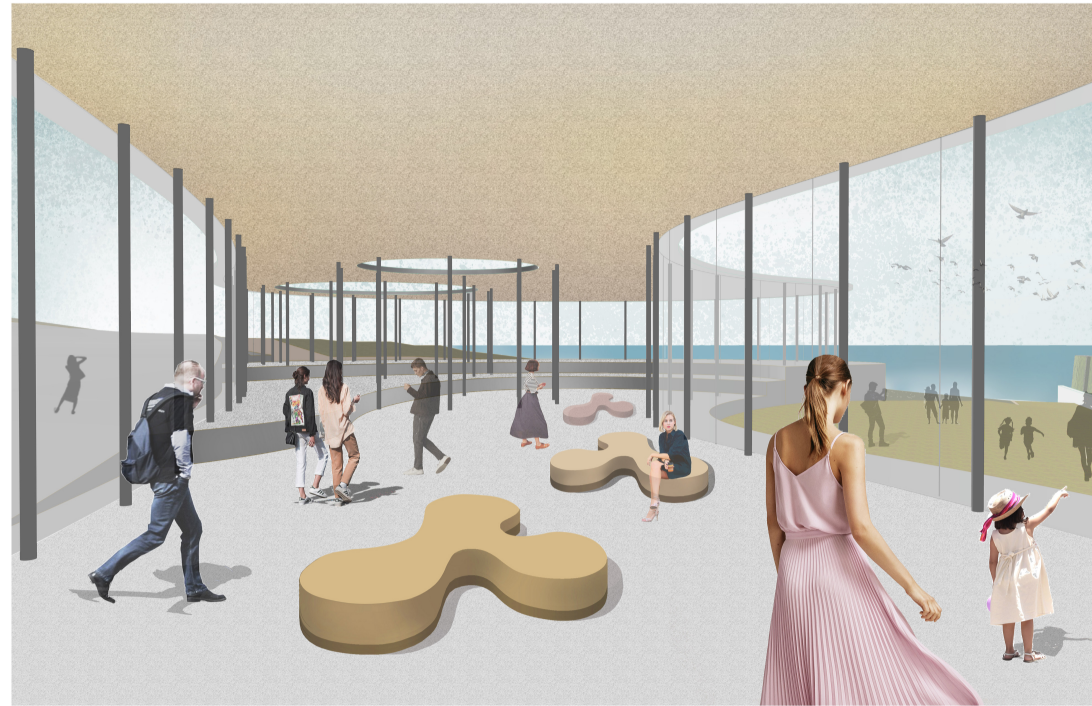 Nature-Inspired Water Structures – Architectural elegance meets ecological water conservation.