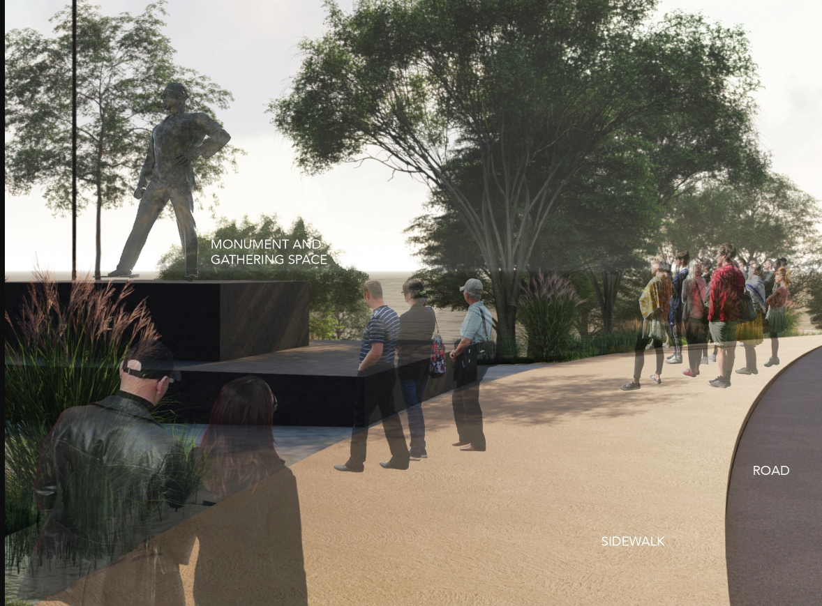 Monument & Gathering Space – A symbolic site for cultural reflection and community engagement.