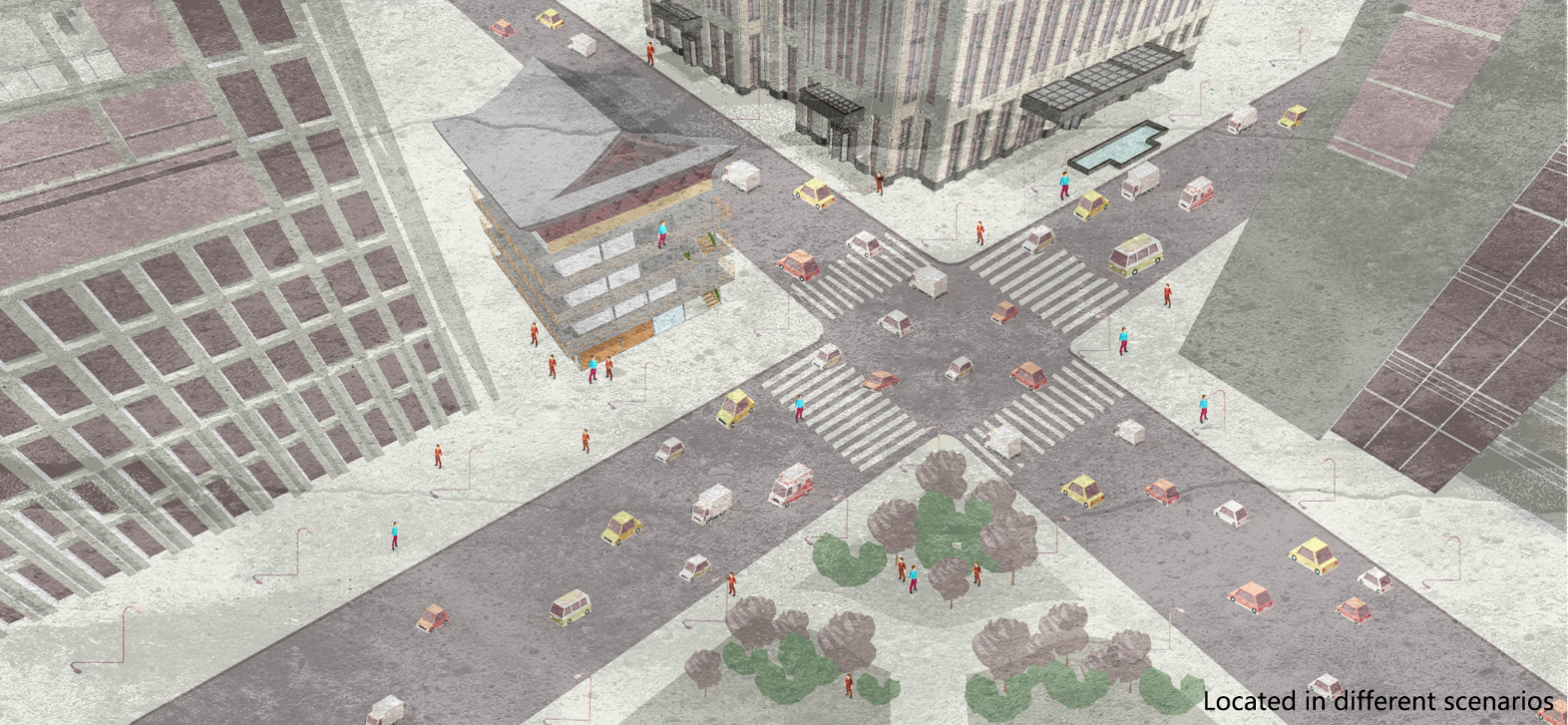 Urban integration – How Hua Rong House fits within diverse city environments.