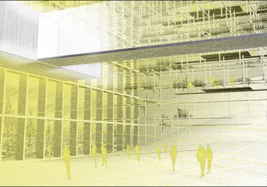 Structured Rehabilitation – Overhead perspective showcasing the layered prison architecture and reform stages.