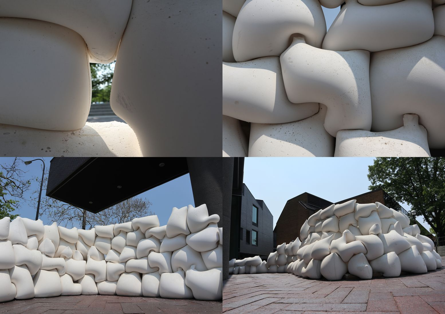 Stacked Forms – Complex interlocking geometries achieved through robotic precision.