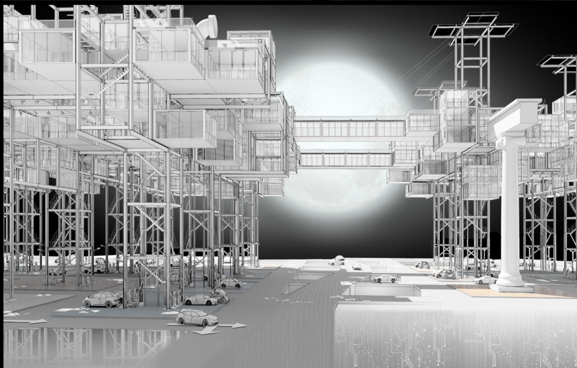 Innovative Urban Interiors – A glimpse into the multi-layered structural framework of New Babylon II