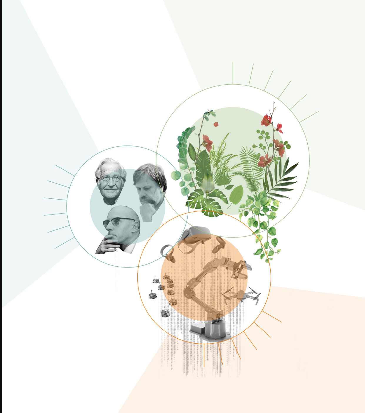 Concept Diagram – A visual representation of the intersection between architecture, nature, and technology at BAUHAUS.BETA.